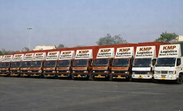 Trucks for the KMP Logistics Movers & Packers